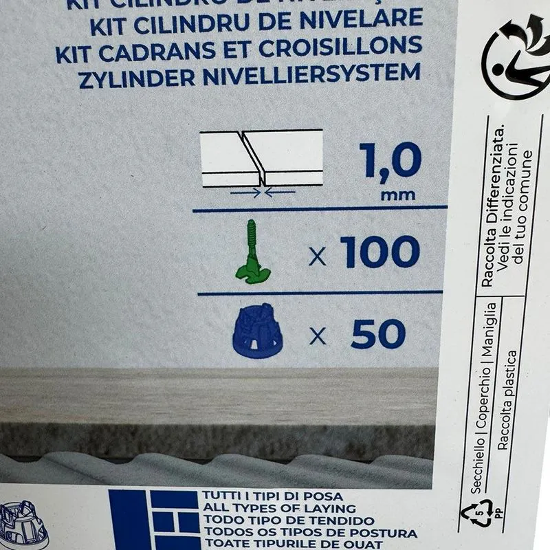 Deks Kit DEKS Landscaping Speed Level Reusable Tile Levelling System Kit ...