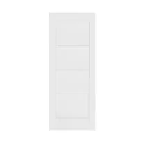 Door Superstore Mannamead Moulded Ladder White Primed FD30 Fire Door - 1981mm x 686mm (78x27 inch)