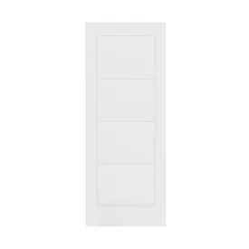 Door Superstore Mannamead Moulded Ladder White Primed Internal Door