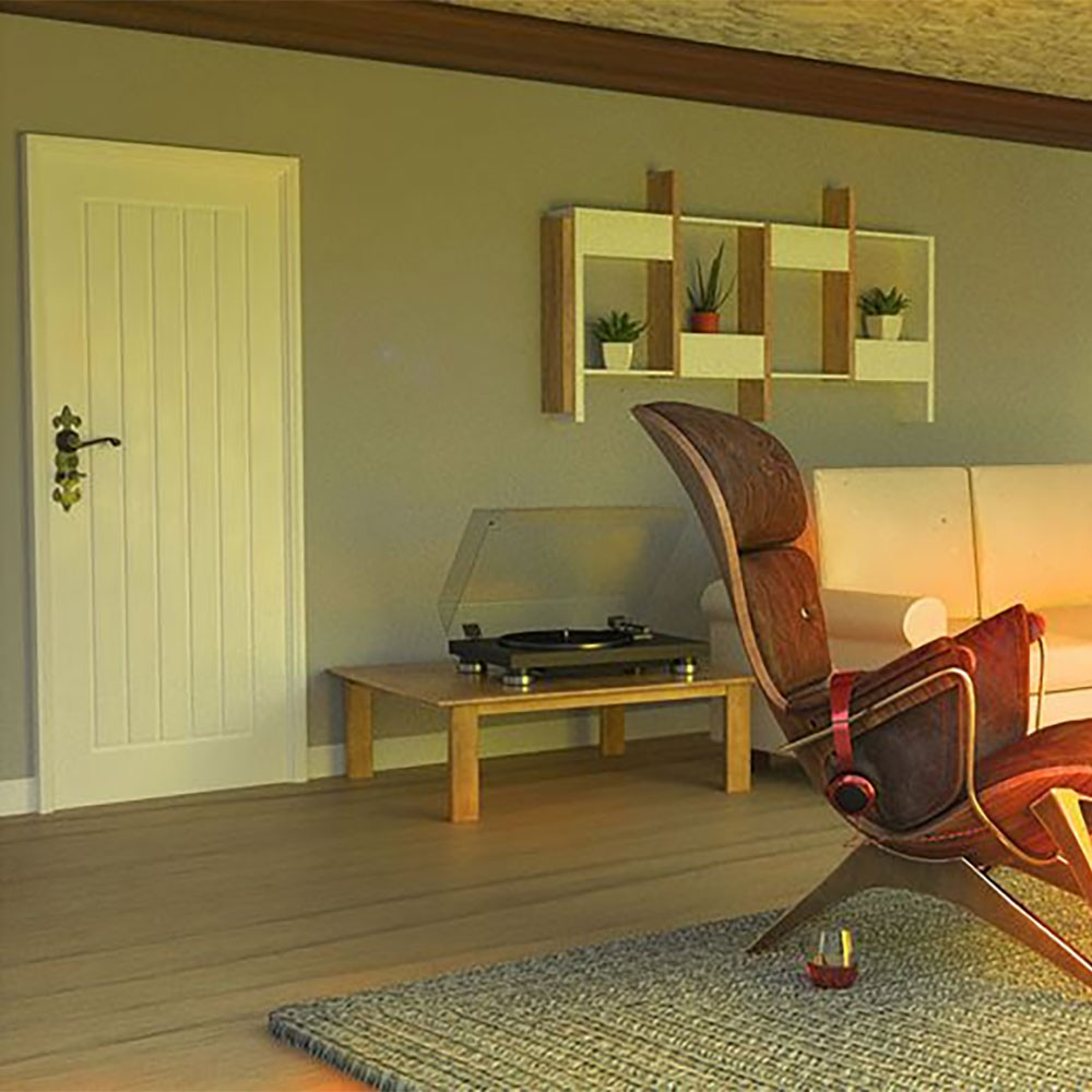 Door Superstore Millbridge Cottage White Moulded Internal FD30 Fire Door LS