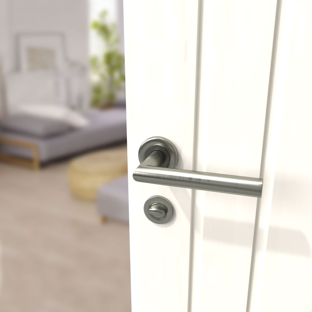 Door Superstore Millbridge Cottage White Primed Internal Door with hardware