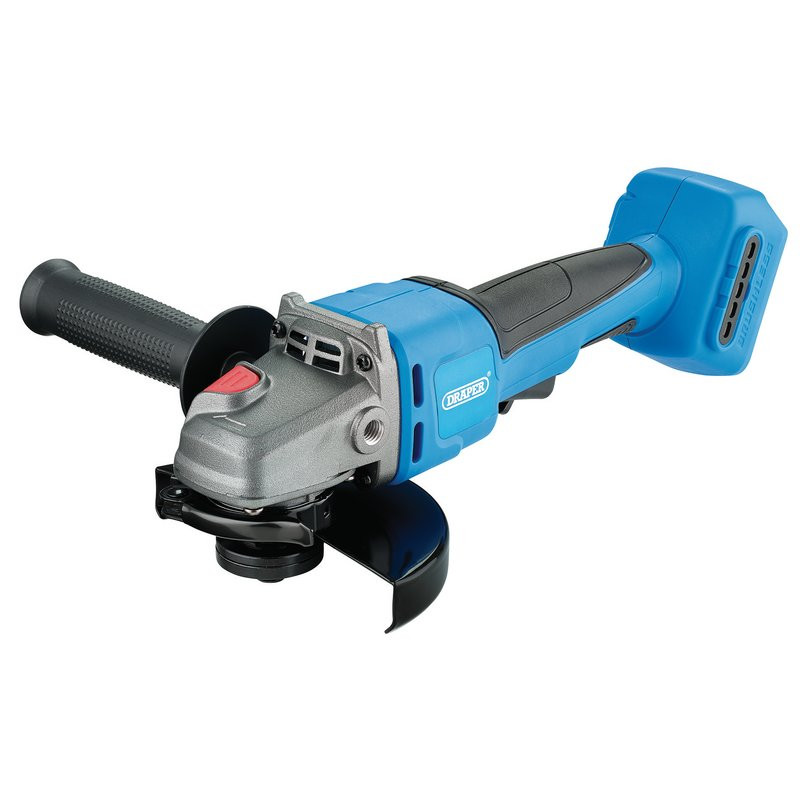 Draper 115/125mm Brushless Angle Grinder - 20V (Sold Bare)