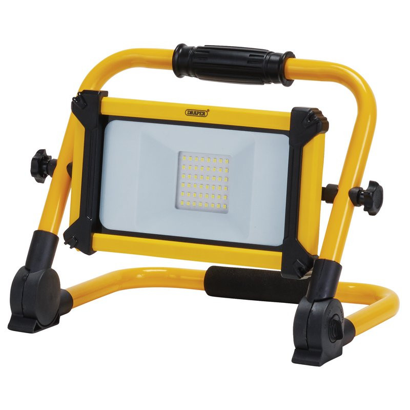Draper 230V Rechargeable Folding Site Light