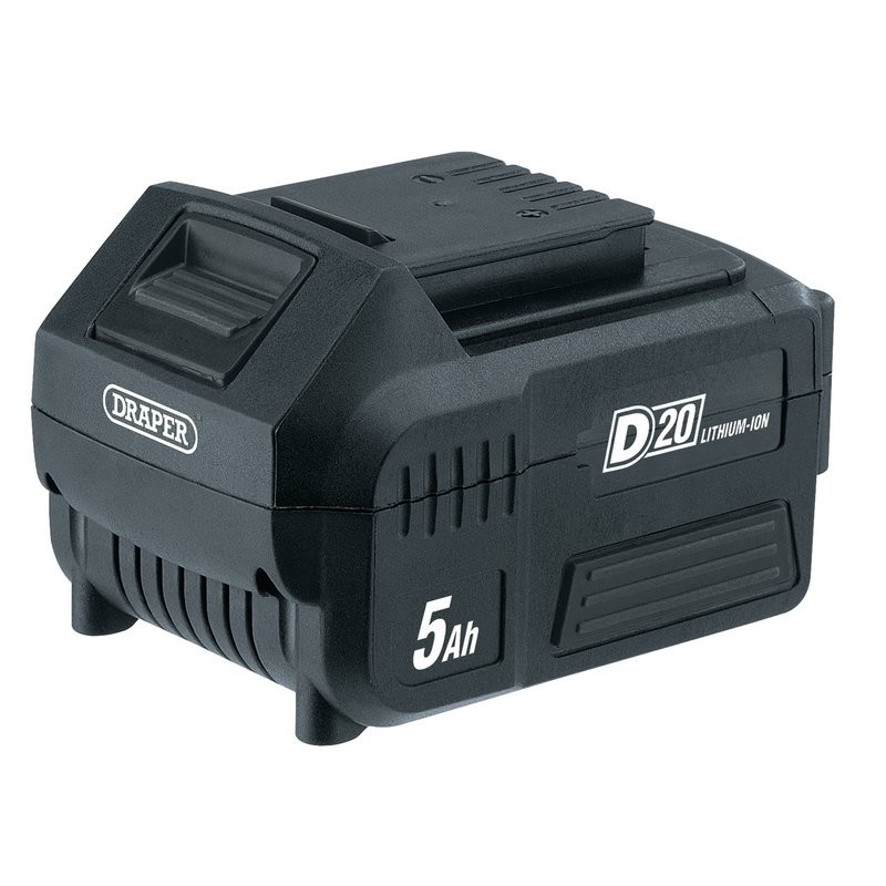 Draper D20 20V Li-ion Battery - 5.0Ah