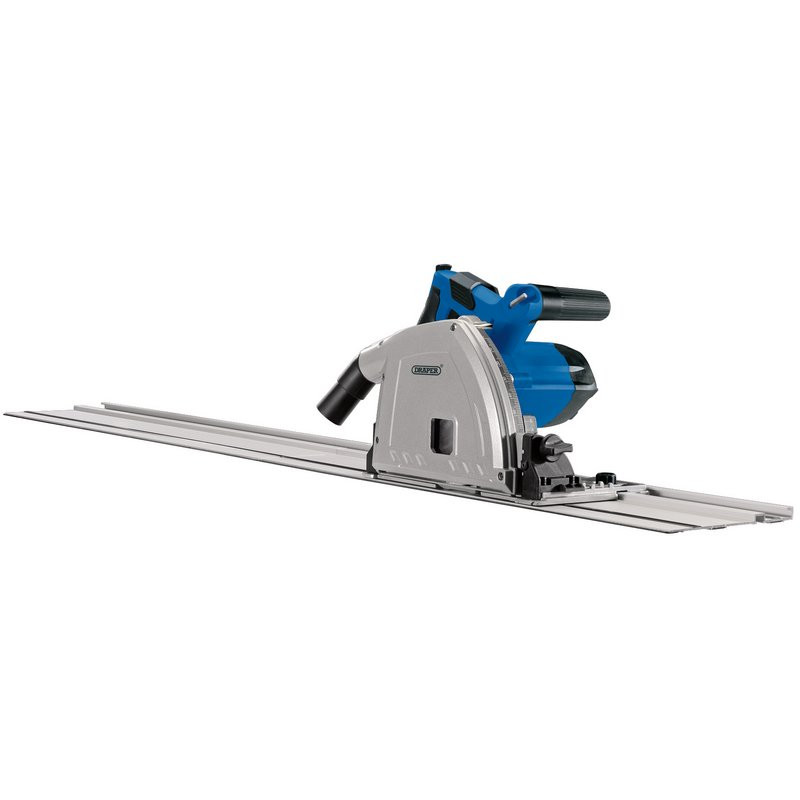 Draper 165mm Plunge Saw with Guide Rails - 230V