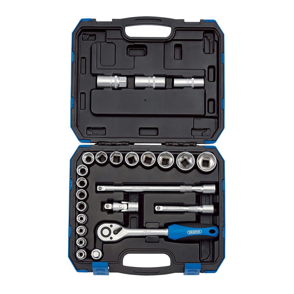 Draper Metric Socket Set - 1/2 Inch