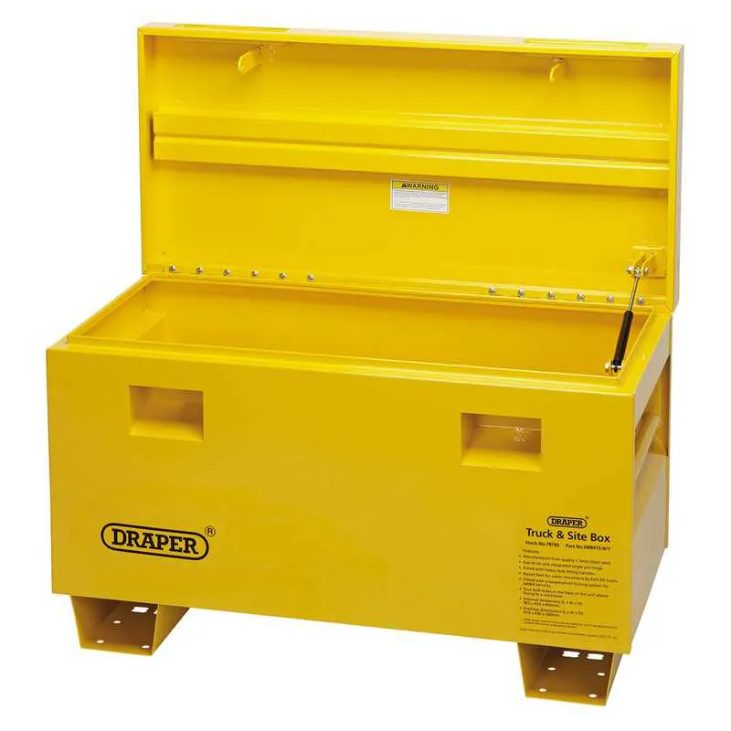 Yellow Draper Box Draper Truck & Site Box - 36 Inch | Insulation Superstore®