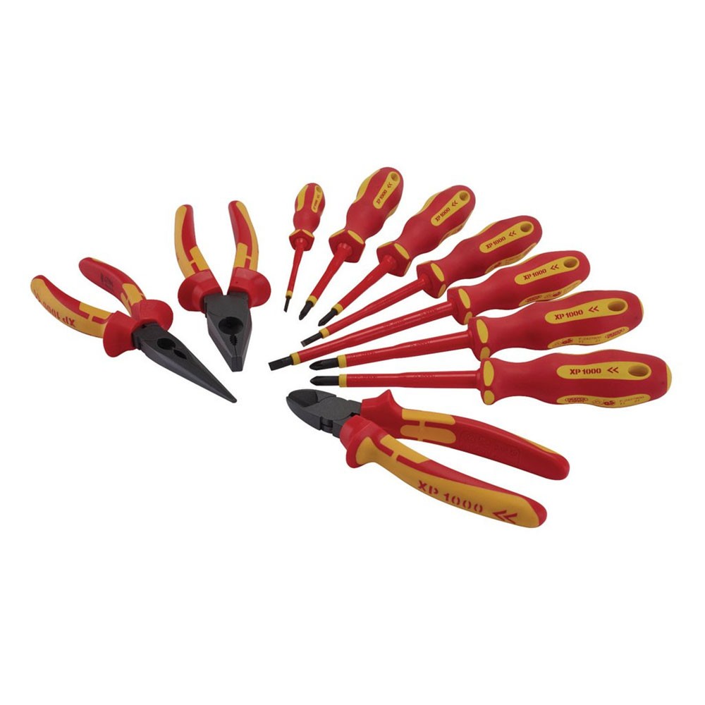 Draper XP1000® VDE Screwdriver and Pliers Set - 10 Piece