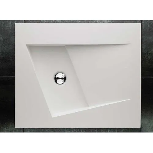 Dune Rectangular White Stone Resin Basin | Plumbing Superstore®