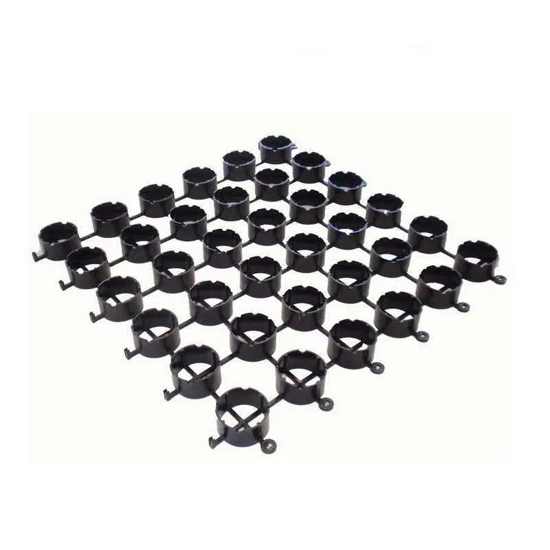 Turf Restriction Ring GRASSRINGS Black 500mm x 500mm - Pack of 4 | Landscaping Superstore®