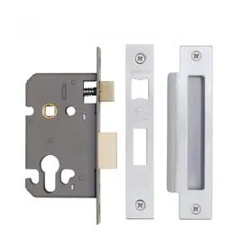 Eclipse Euro Profile Sashlock Case 76mm - Satin Chrome