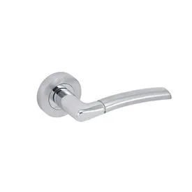 Eclipse Tifosi Insignia Dual Finish Lever On Rose Chrome/Satin