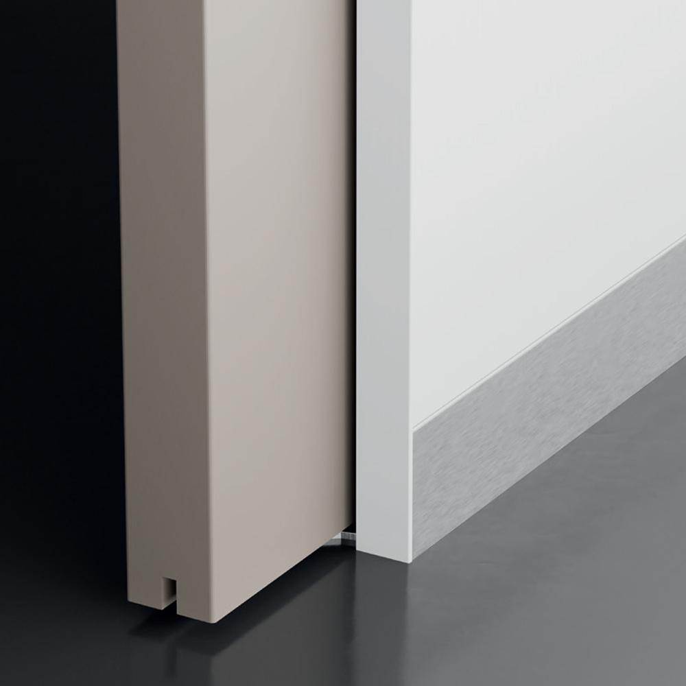Ermetika Absolute Rush Flush Aluminium Skirting Board - 2m