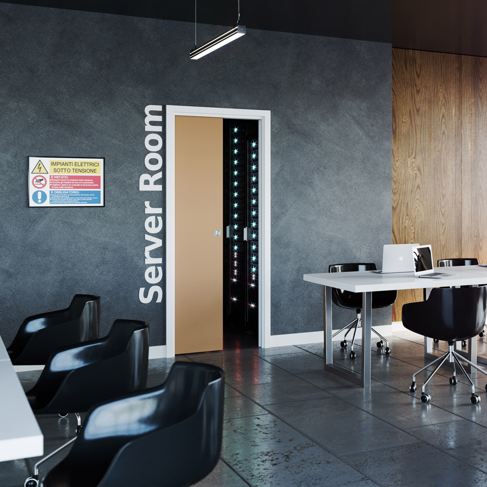 Ermetika Evokit FD30 Fire Rated Single Pocket Door System 