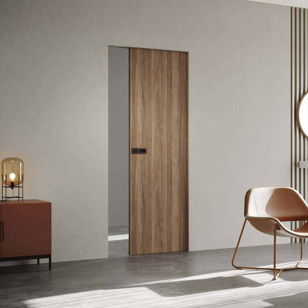 Ermetika Evokit Frameless Single Pocket Door System Suited to 100mm Walls 