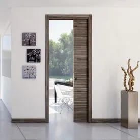 Ermetika Evokit White Single Pocket Door System Suited to 100mm Walls