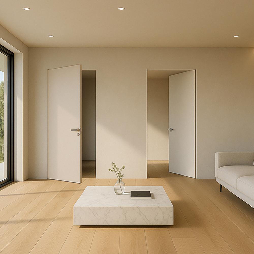 Ermetika xREVERx Flush Hidden Swing White Primed Door Kit