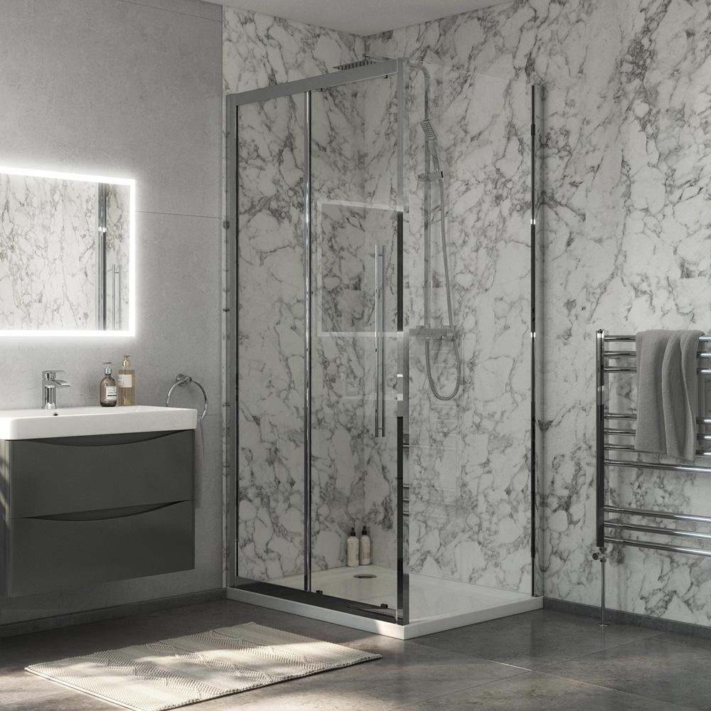 Essential Beta Sliding Shower Door