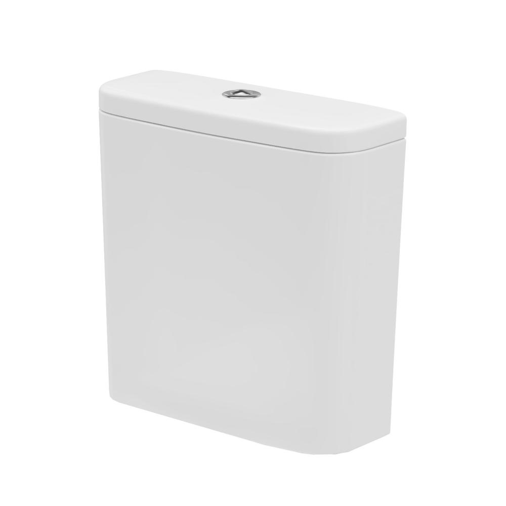 Essential Delta White Dual Flush Cistern & Mechanism Only