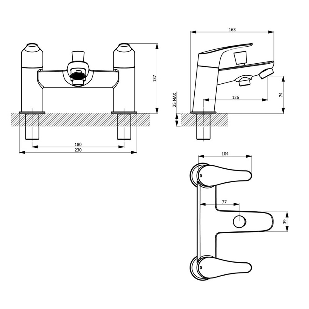 Essential Javary Chrome Mixer Tap & Shower Set Plumbing Superstore®