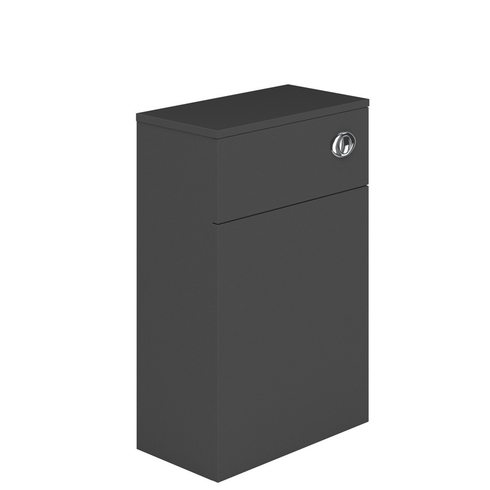 DISCON-Essential Nevada 500mm Grey WC Unit | clickbasin®
