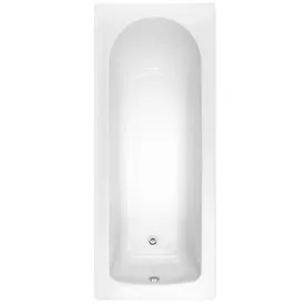 Essential Nu Geode White Single Ended Bath - 1500mm x 700mm