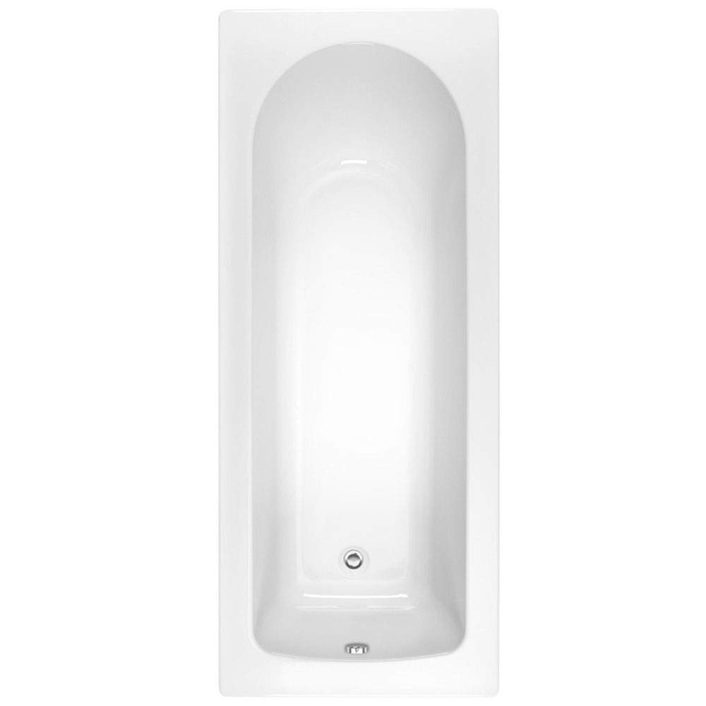 Essential White Nu Single Ended Bath - 1500Mm X 700Mm Acrylic