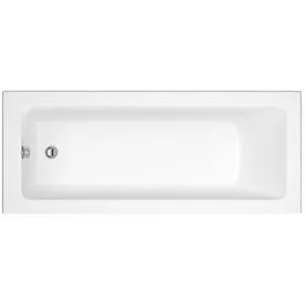 Essential Pi White Single Ended Bath - 1700mm x 700mm