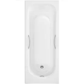 Essential Sampi White Gripped Bath - 1700mm x 700mm