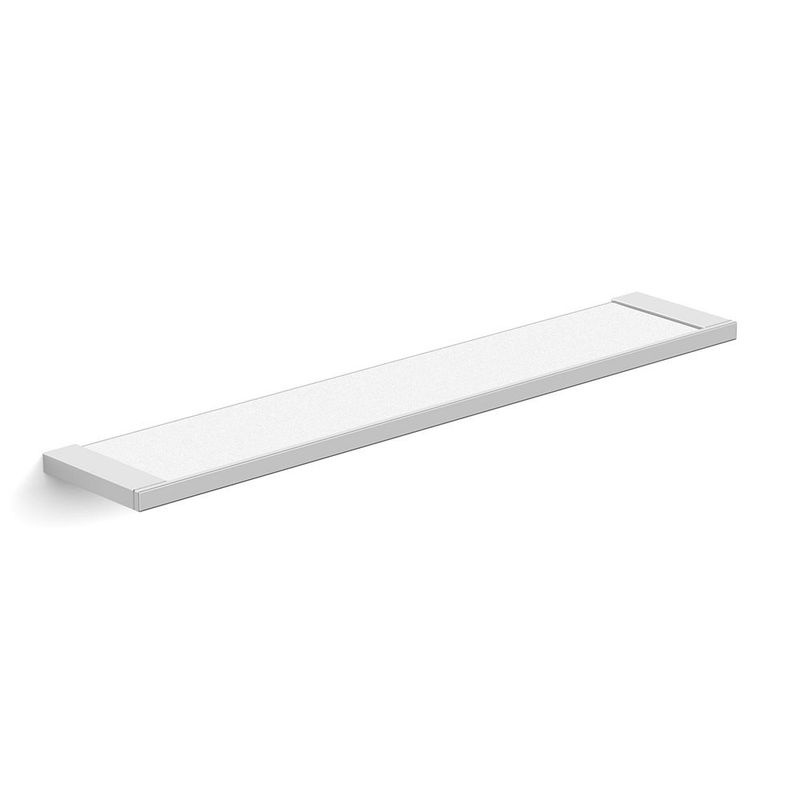 Essential Urban Square 600mm Wide Glass Shelf Plumbing Superstore®