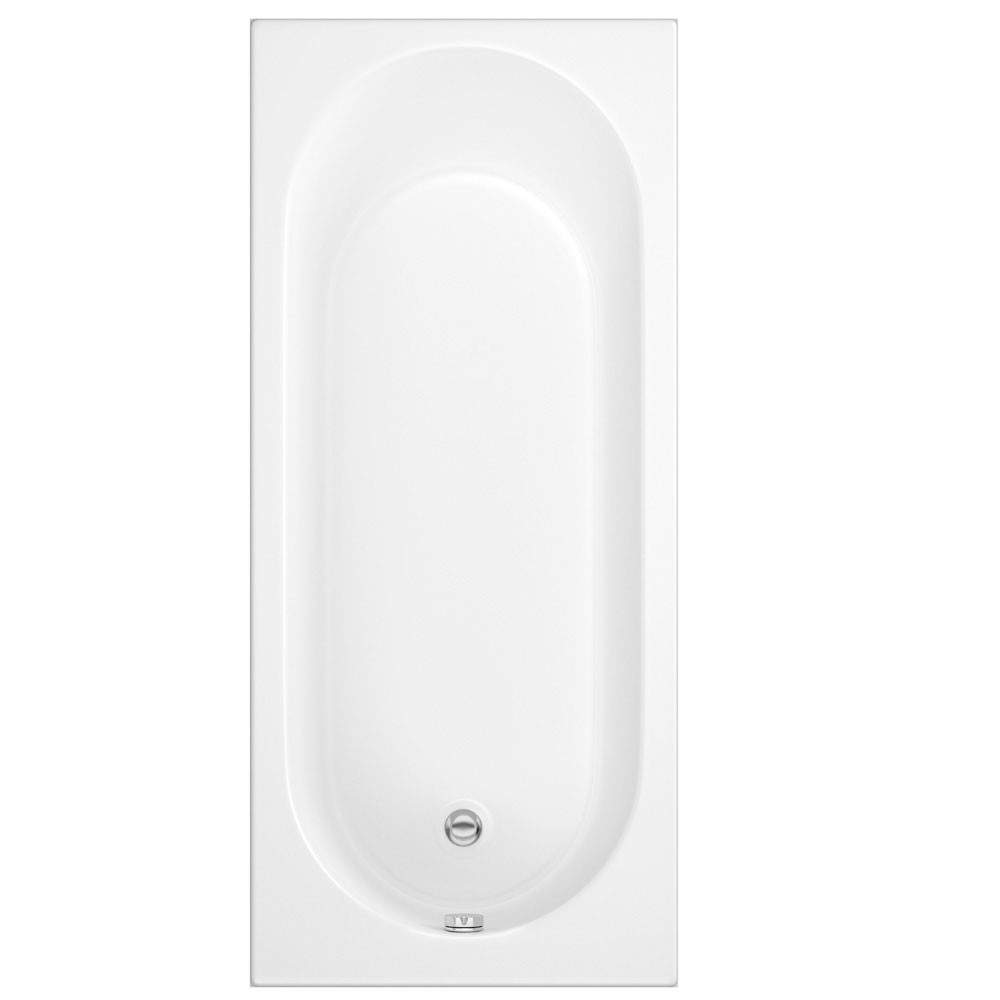 Essential White Xi Geode Single Ended Bath - 1700Mm X 750Mm Acrylic