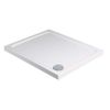 Essential Alpha 900mm x 900mm White Square Shower Tray