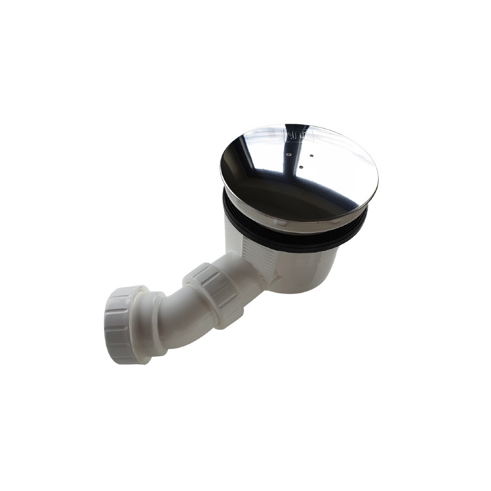 Essential Alpha Chrome Universal Shower Waste - 90mm x 90mm