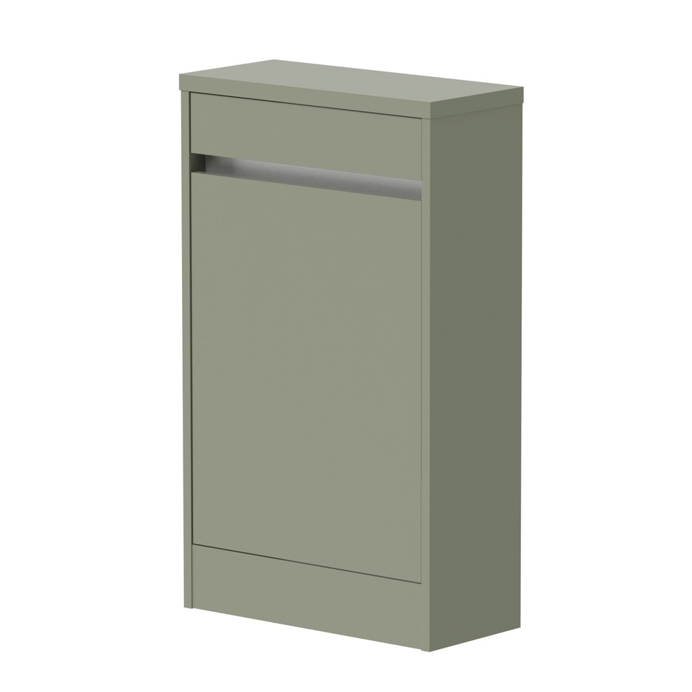 Essential Theta 500mm Savannah Green WC Unit