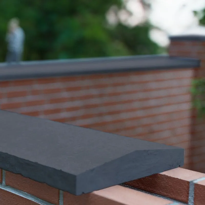 Coping Stones 21 Inch Concrete Flat Wall Coping Stone | Kobocrete