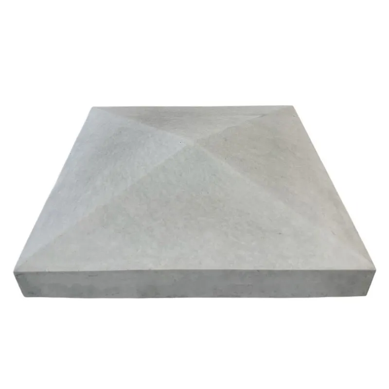 Eurodec 125mm 4 Way Weathered Concrete Pier Cap | Landscaping Superstore®