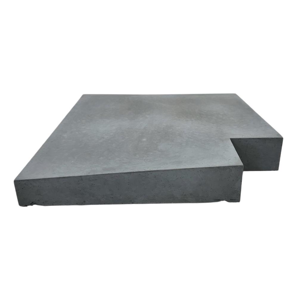 Eurodec 50-75mm Once Weathered Exterior Concrete Coping Stone Return