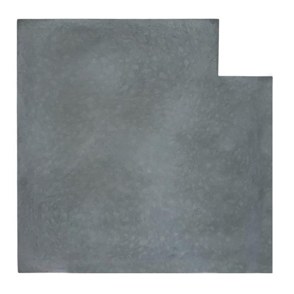 Eurodec Once Weathered Exterior Concrete Coping Stone Return Slate Front