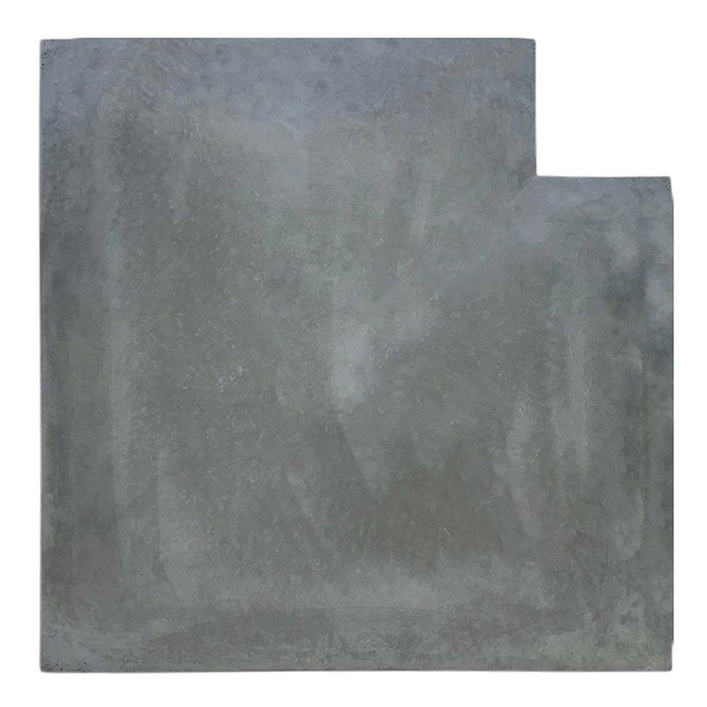 Eurodec Once Weathered Interior Concrete Coping Stone Return Slate