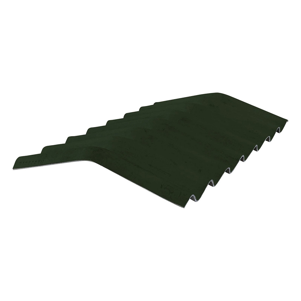 Briarwood EUROSIX One-piece Fibre Cement Close Fitting Ridge in Juniper Green