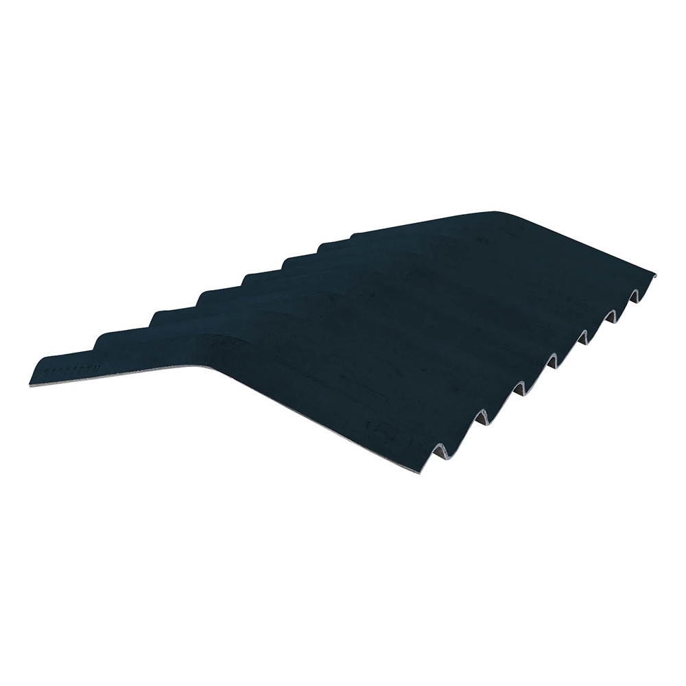 Briarwood EUROSIX One-piece Fibre Cement Close Fitting Ridge in Slate Blue