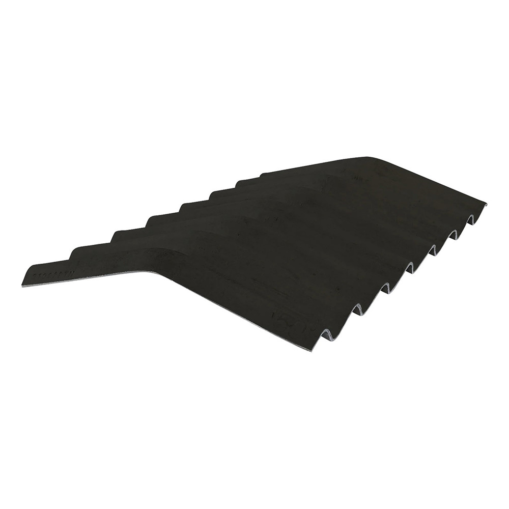 Briarwood EUROSIX One-piece Fibre Cement Close Fitting Ridge in Van Dyke Brown