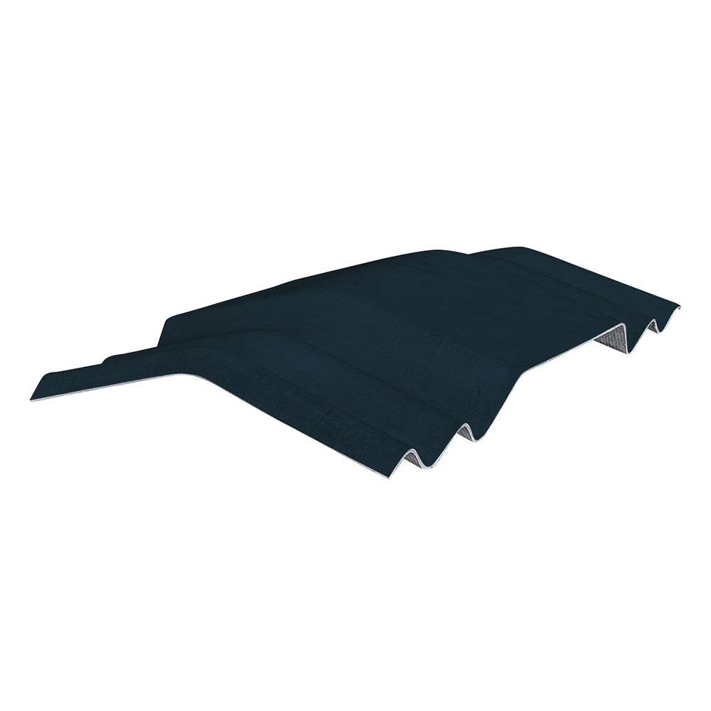 Briarwood EUROSIX One-piece Fibre Cement Ventilated Ridge in Slate Blue