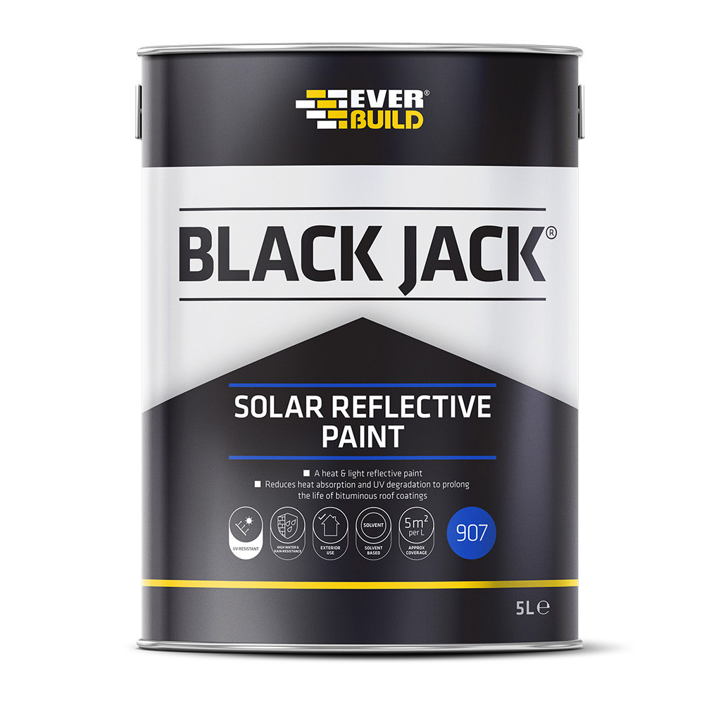 Aluminium Solar Reflective Paint - Black Jack (907)  - 5 Litres