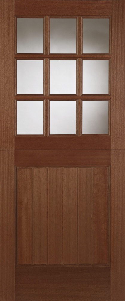 Door Superstore Roseisle Cottage Unfinished Hardwood Unglazed 9 Pattern External Stable Door