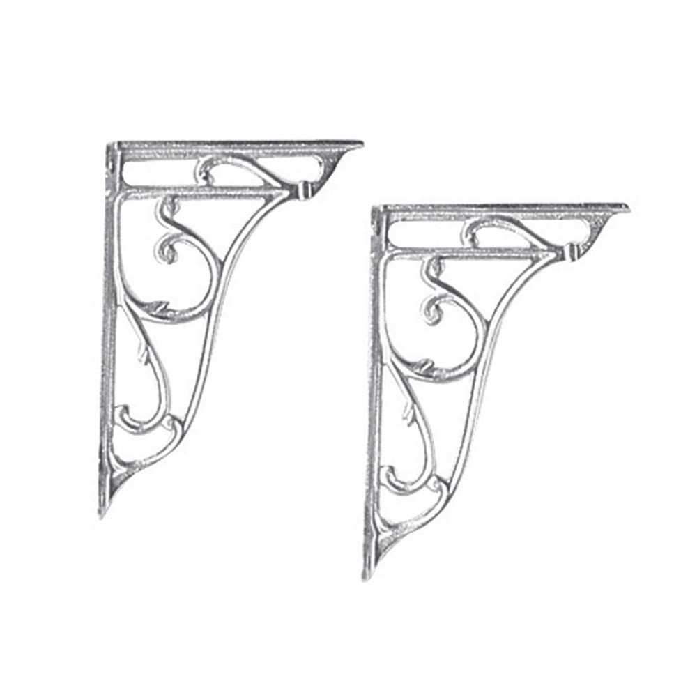 Hudson Reed Chrome Ornate Cistern Brackets