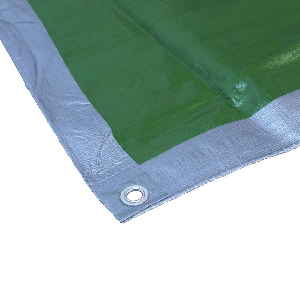 Faithfull Green Heavy Duty Tarpaulin -18Ft X 18Ft (5400Mm X 5400Mm) Polyethylene