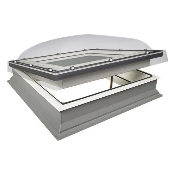 Fakro DMC-C P4 Secure 700700 Flat Roof Dome & Kerb - 700mm x 700mm Price Comparisons | Compare The Build