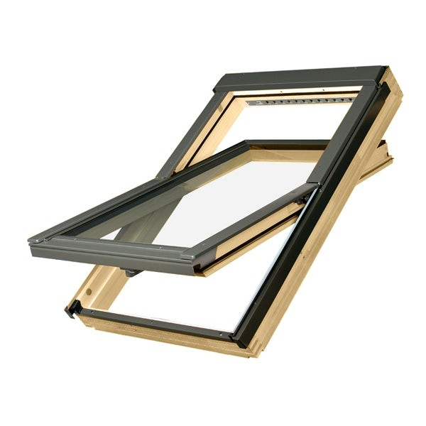 FAKRO FTP/R Pine Sound Reduction Centre Pivot Roof Window