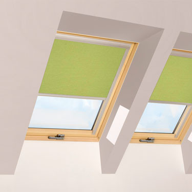 FAKRO Blackout Blind ARF in Lime Green